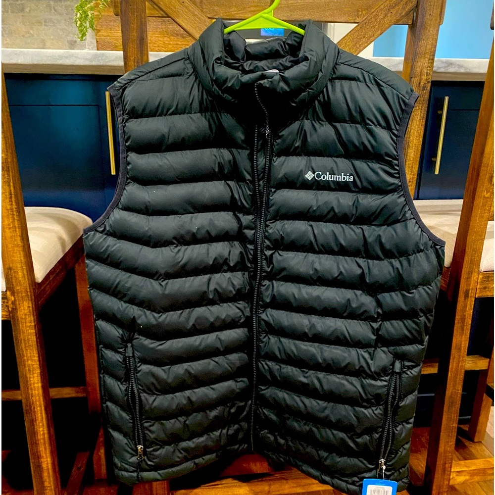 Mens XL Columbia Omni heat vest - new!!
